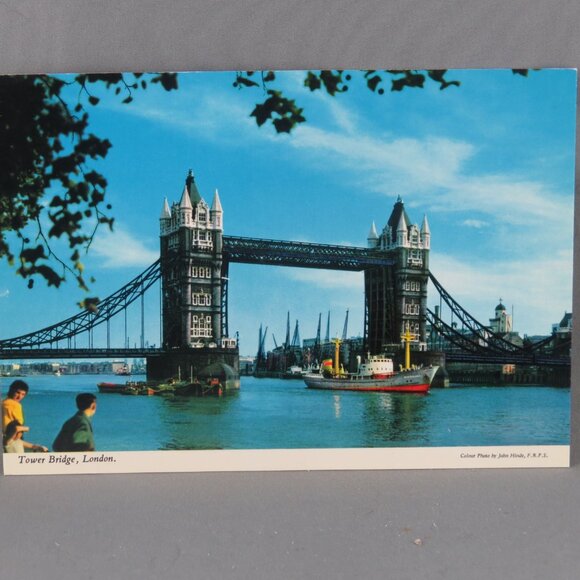 Vintage Postcard - Tower Bridge London - John Hinde Original - Picture 4 of 4